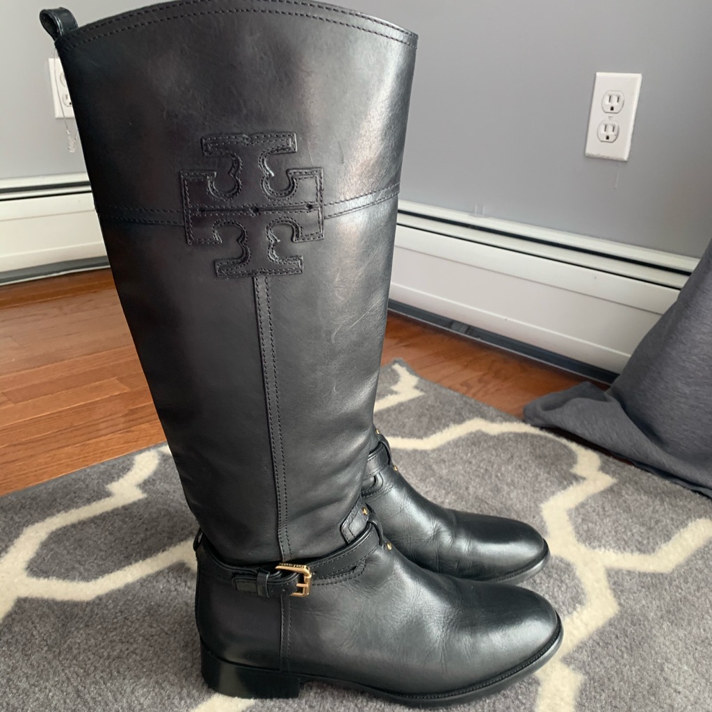 Tory Burch Black Boots